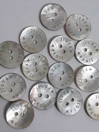 Laser Engraved Buttons