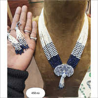 Party Seed Beaded Necklace Set