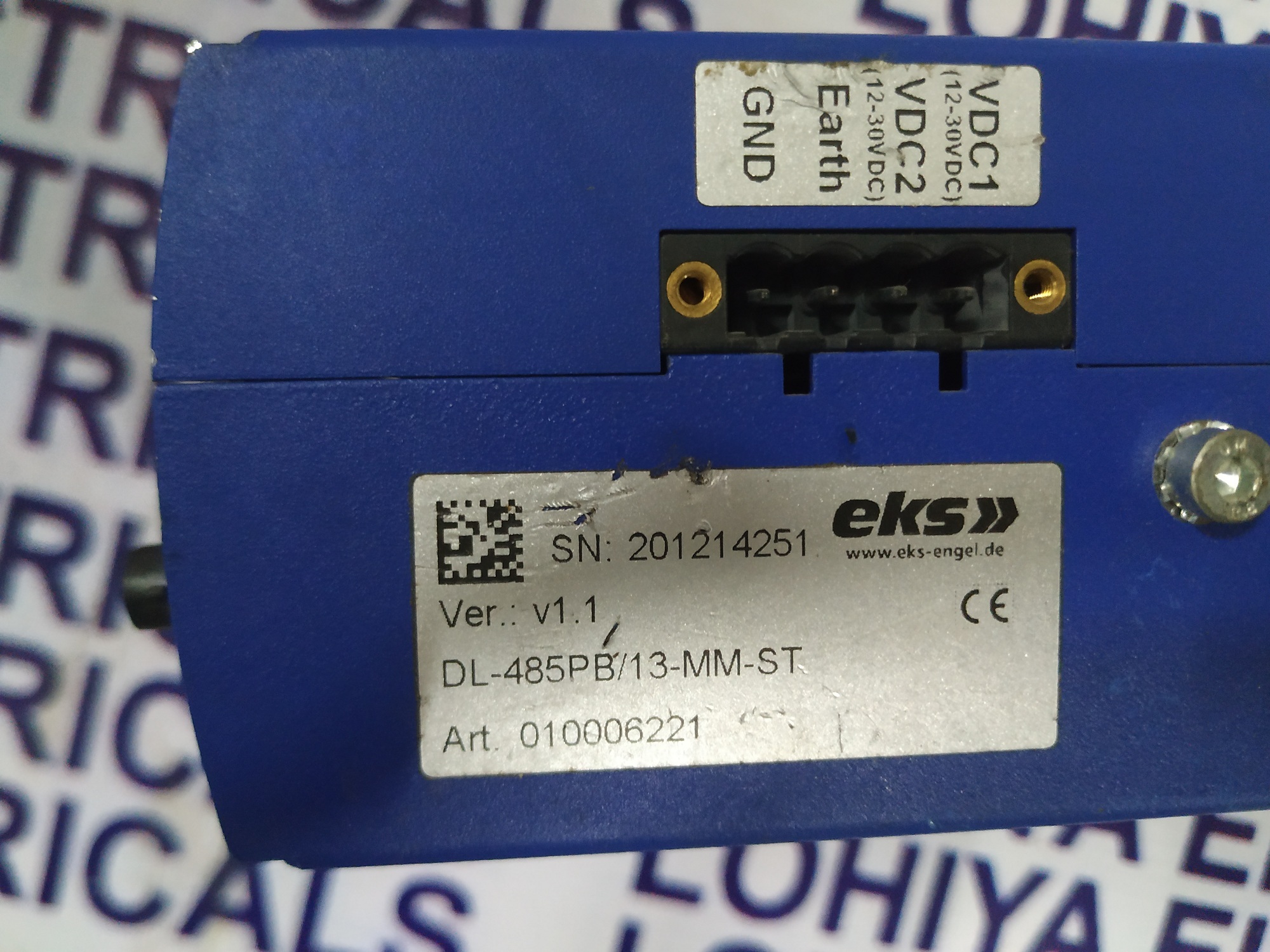 EKS PROFIBUS SINGLE MODE CONVERTER DL-485PB/13-MM-ST