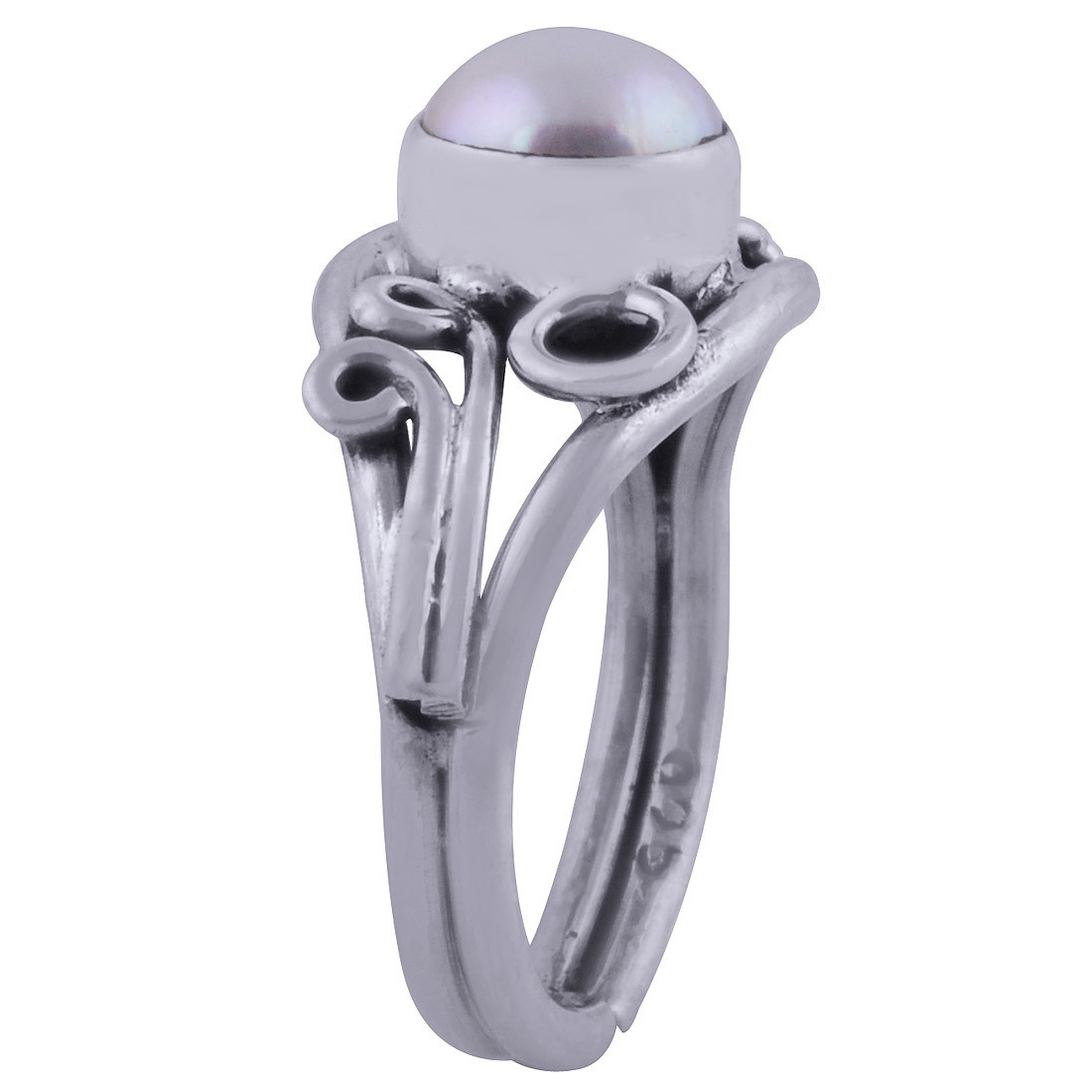 AMETHYST NATURAL GEMSTONE 925 STERLING SOLID SILVER ROUND CABOCHON HANDMADE TOE RING