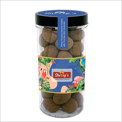 Whole Roasted Almond Coated With Tiramisu Milk Chocolate