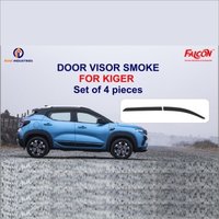 KIGER DOOR VISOR SMOKE GREY COLOR