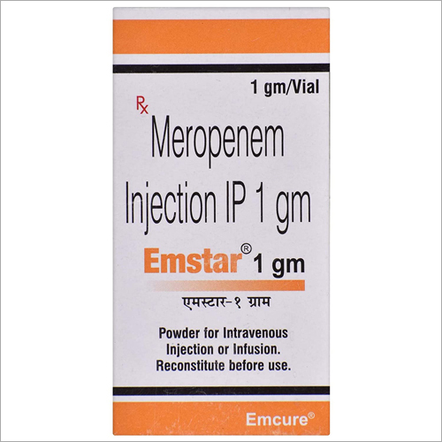 1 gm Meropenem Powder For Intravenous Injection