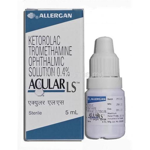 Ketorolac Tromethamine Eye Drops Age Group: Adult