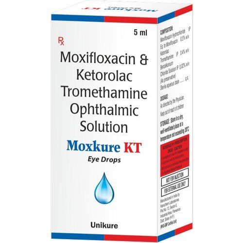 Moxifloxacin And Ketorolac Tromethamine Ophthalmic Solution Eye Drops Age Group: Adult