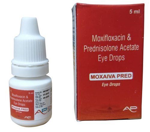 Moxifloxacin and Prednisolone Acetate Eye Drops