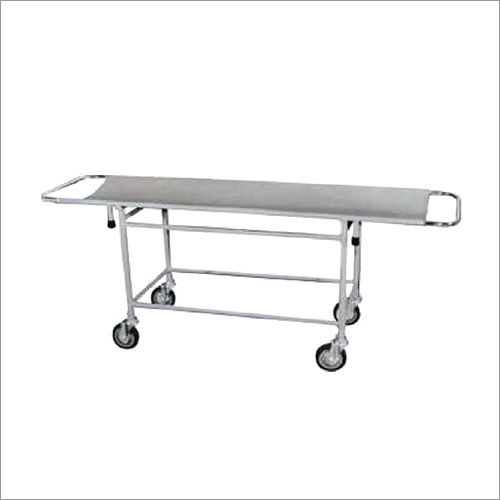 SS Stretcher Trolley