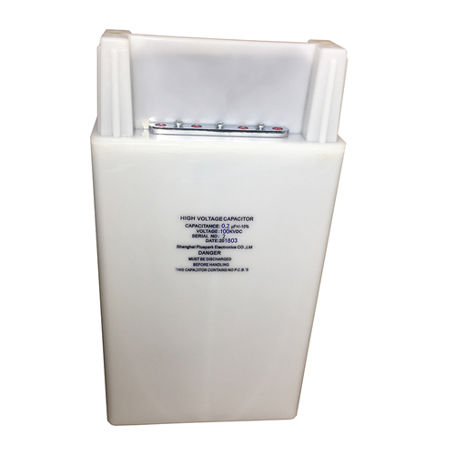 HV Capacitor 100kV 0.2uF 1PPS Pulse Capacitor 200nF 100000V.dc