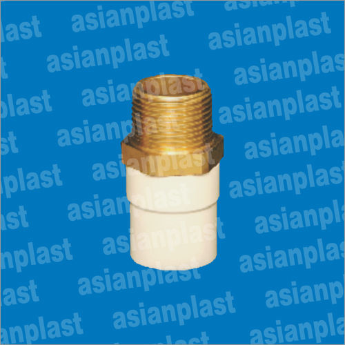 CPVC Brass Hexagonal Male Thread Adapter