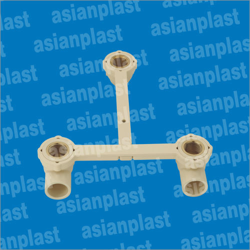 CPVC Mixer Adaptor Brass 3 In 1 Asian Plast 