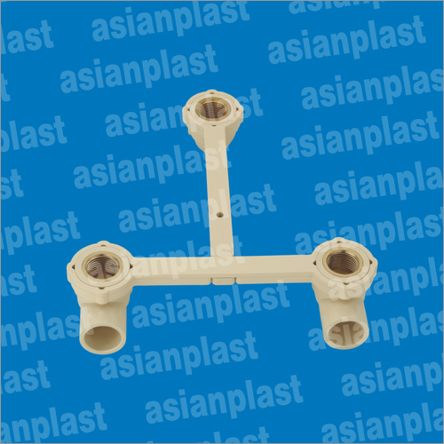 CPVC Mixer Adaptor Brass 3 In 1 Asian Plast