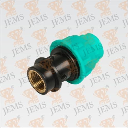 20 MM MDPE Fitting Brass Female Thread Adapter By DEEP ENGINEERING