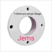 110 MM White Tail Piece Flange