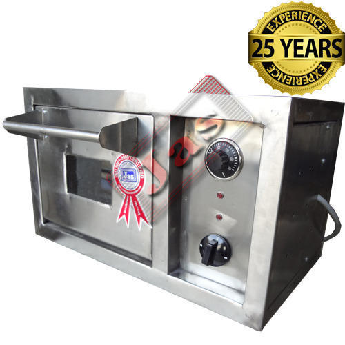 Semi Automatic Stainless Steel Commercial, Electric & Gas Pizza Oven