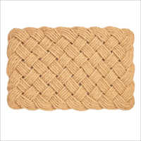 Square Type Coir Rope Mats - Coir, Square Shape, Light Brown, Dark Brown, Golden Brown | Eco-friendly, High Strength For Heavy Items, Durable Construction