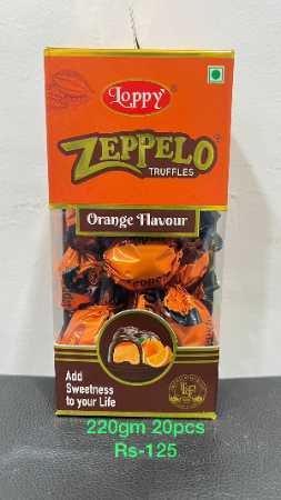 Mango Flavour Zeppelo Truffles Chocolate Ingredients: Organic