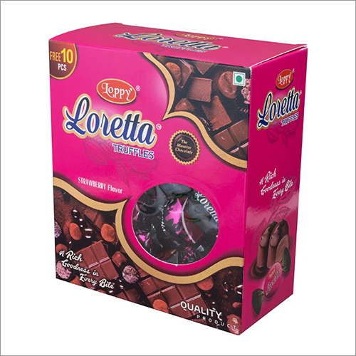 Strawberry Flavour Loretta Truffles Chocolate