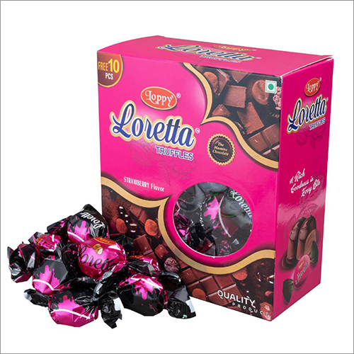 Strawberry Flavour Loretta Truffles Chocolate