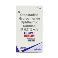 Olopatadine Hydrochloride Ophthalmic Solution Eye Drops