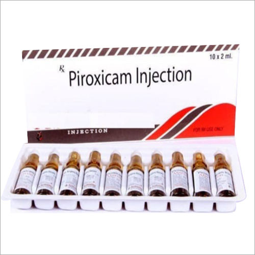 Piroxicam Injection - Liquid Formulation | Prescription for Pain Relief and Swelling, Suitable for All