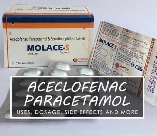 Aceclofenac & Paracetamol Tablets Generic Drugs