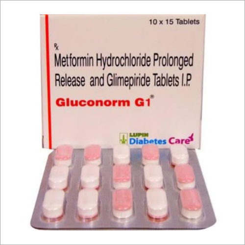 Metformin Hcl Pr And Glimepiride Tablets Ip General Medicines