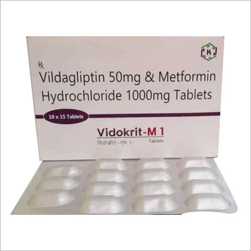 Vildagliptin  & Metformin HCL Tablets