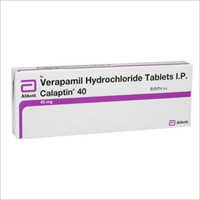 Verapamil Hydrochloride Tablets Ip Recommended For: Hypertension