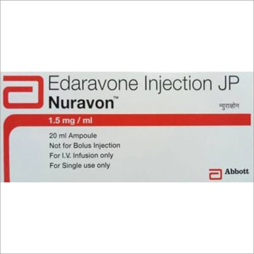 Edaravone Injection - Liquid Formulation | Antioxidant for ALS Treatment, Suitable for Aged Persons, Room Temperature Storage