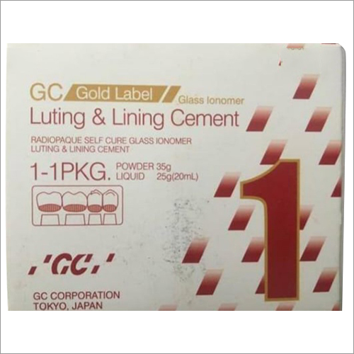 Gc Gold Label Luting And Lining Cement No
