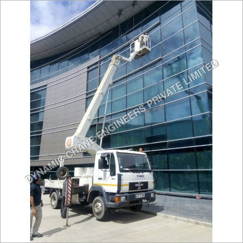 Steel Truck Mounted Boom Lift Rental Service