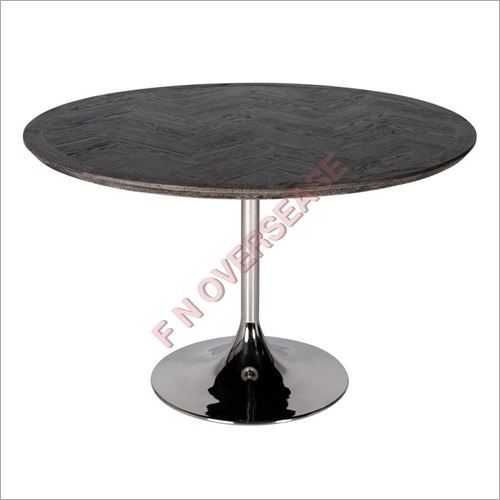 Outdoor Aluminium Table With Black Nickel Plated