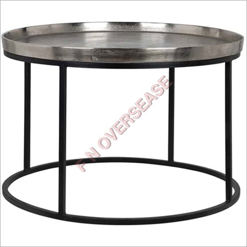 Cast Iron Table With Matt Black Finish