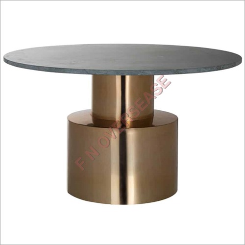 Hogan Coffee Table With Vintage Brass Finish