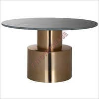 Hogan Coffee Table With Vintage Brass Finish
