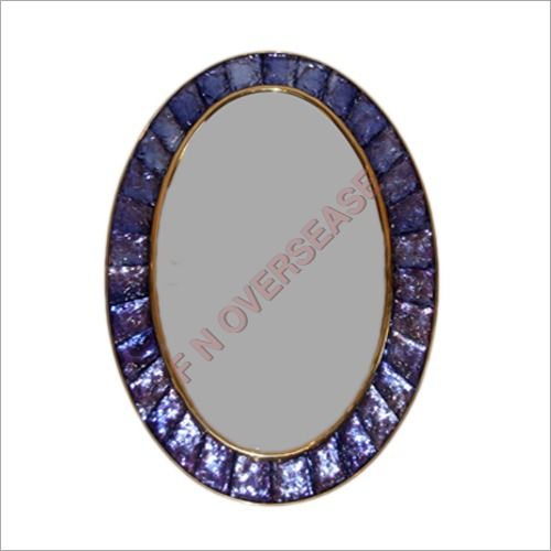 Brass Frame With Vintage Brass Finish Mirror Size: 609X914X20Mm.