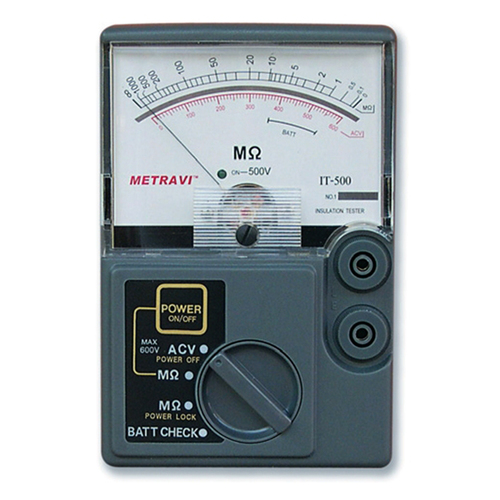 Metravi IT-500 Analogue Insulation Tester By METRAVI INSTRUMENTS PVT. LTD.