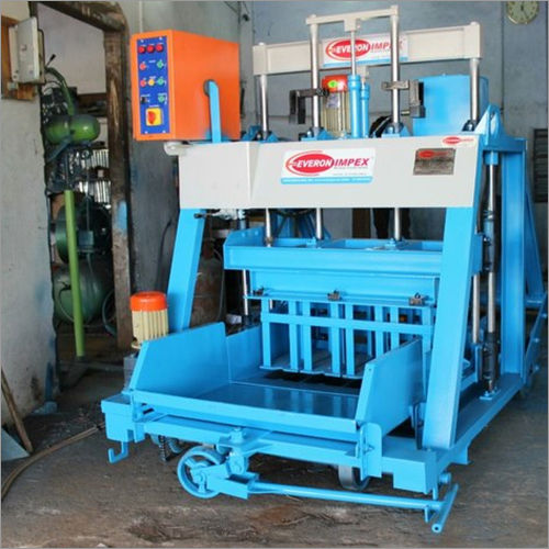 Double Punch Solid Block Making Machine