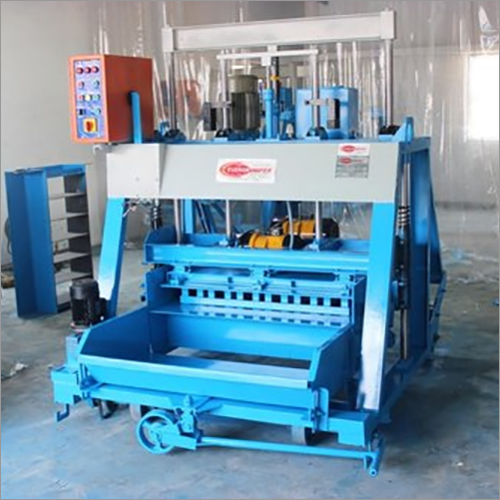 Triple Vibrator Concrete Block Making Machine