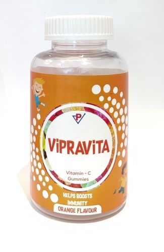 Vaishali Pharma VIPRAVITA Vitamin-C Gummies Orange Falvour - 30 Gummies