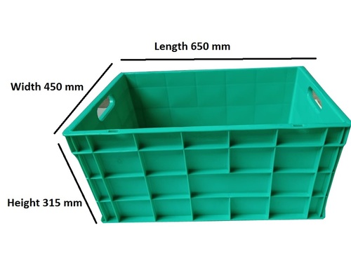 Crate Green Sch 650x450x315 1000000656