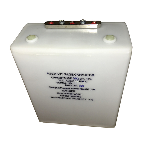 Fast Pulse Capacitor 100kV 0.02uF High Voltage Capacitor 20nF 100000V.dc