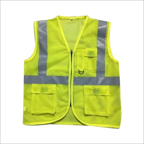 Polyester Plain Reflective Jacket