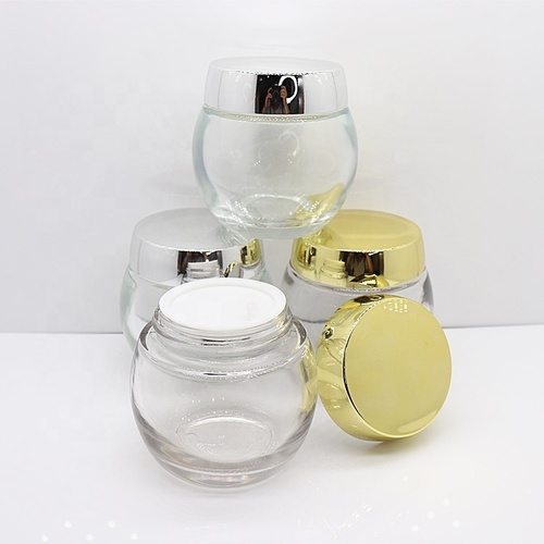 Cosmetics Glass Jar