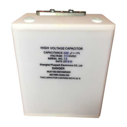 High Voltage Capacitor 100kV 0.08uF(80nF),HV Fast Pulse Capacitor 80nF 100000Vdc