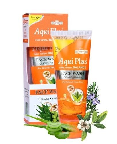 Herbal Products Aqui Plus Face Wash (Acne (Pimples) & Bmlackheads)