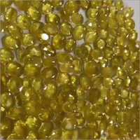 Sapphire - Oval Mixed Cut | VVS Clarity, Vibrant Yellow Color, Natural Treatment