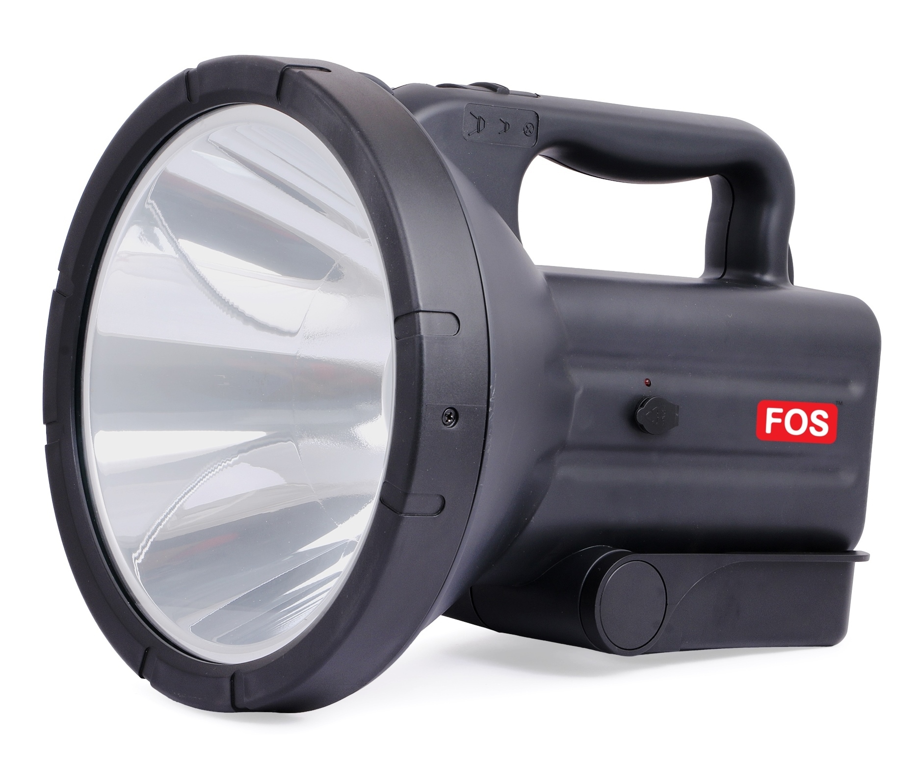 LED Search Light 30W with 6000mAh Lithium-ion Battery (Range 2 km.) BIS APPROVED