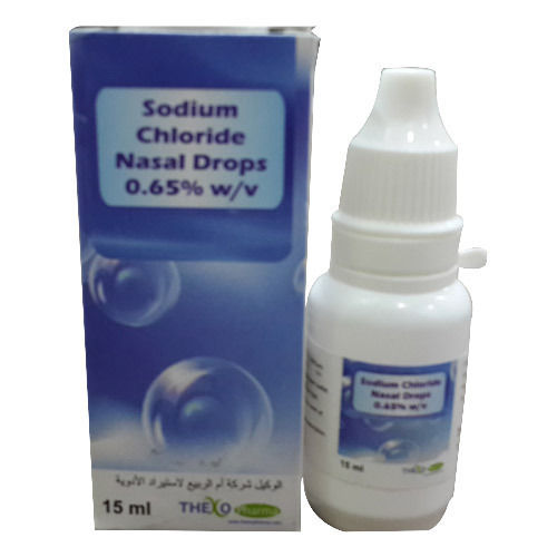 Sodium Chloride Nasal Drops Age Group: Adult