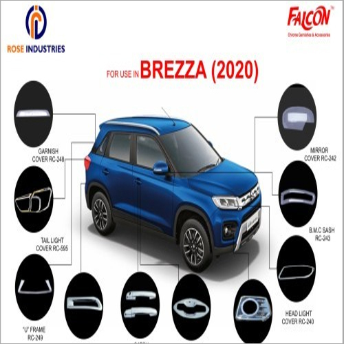 BREZZA CHROME ACCESSORIES